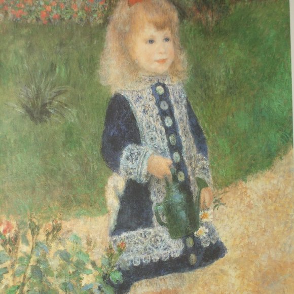 " Girl with a Watering Can" print by Auguste Renoir - Picture 4 of 5